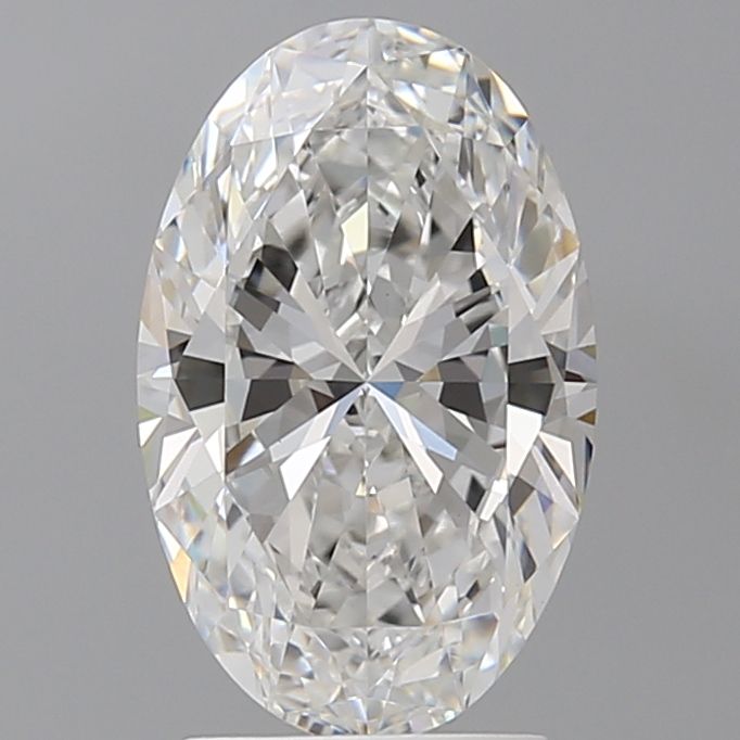 2.60 ct. oval Lab Grown Diamond front image