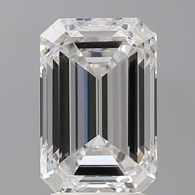 3.58 ct. emerald Lab Grown Diamond front image