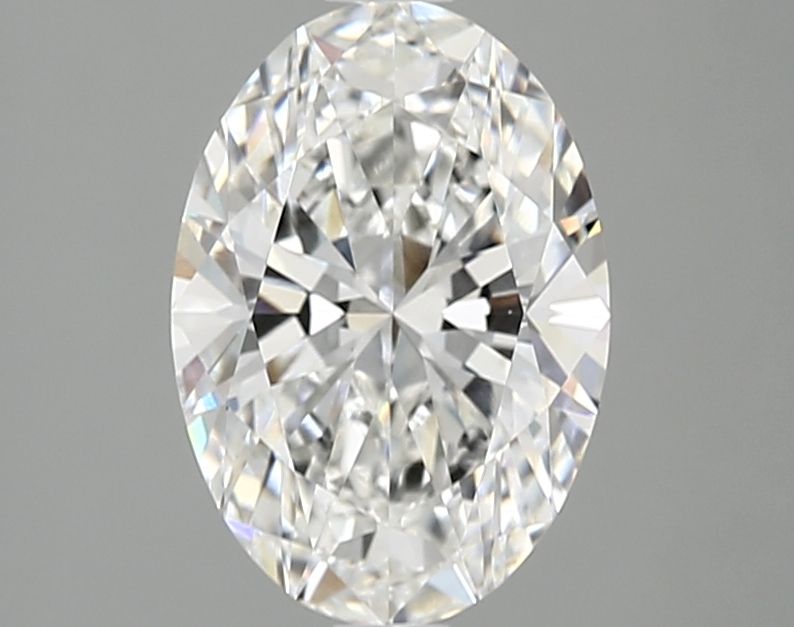 2.10 ct. oval Lab Grown Diamond front image