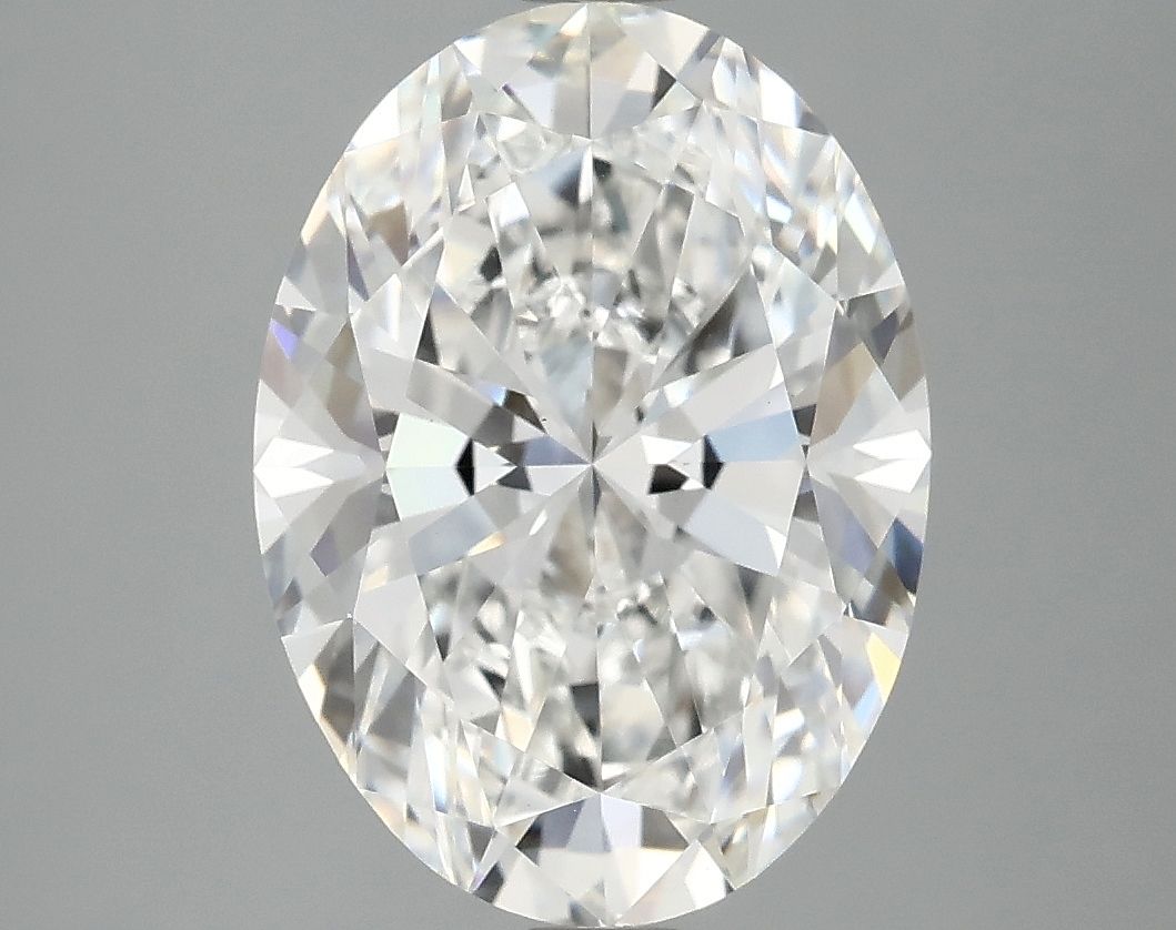 4.07 ct. oval Lab Grown Diamond front image