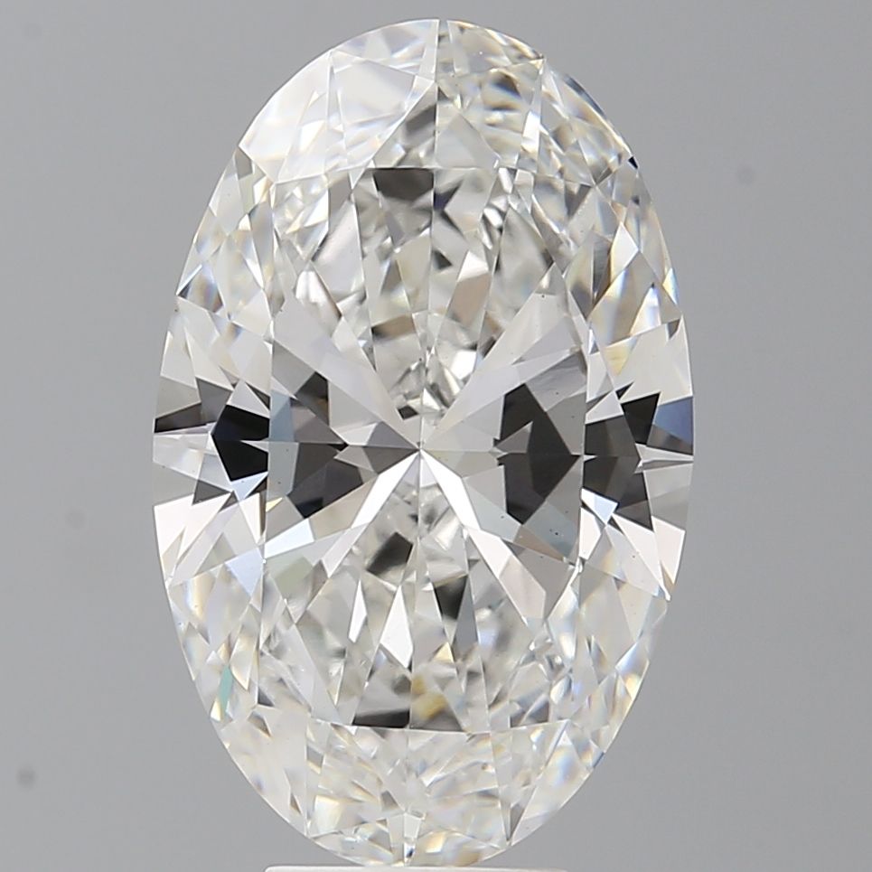 7.04 ct. oval Lab Grown Diamond front image