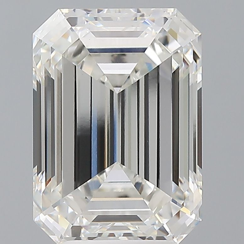 5.04 ct. emerald Lab Grown Diamond front image