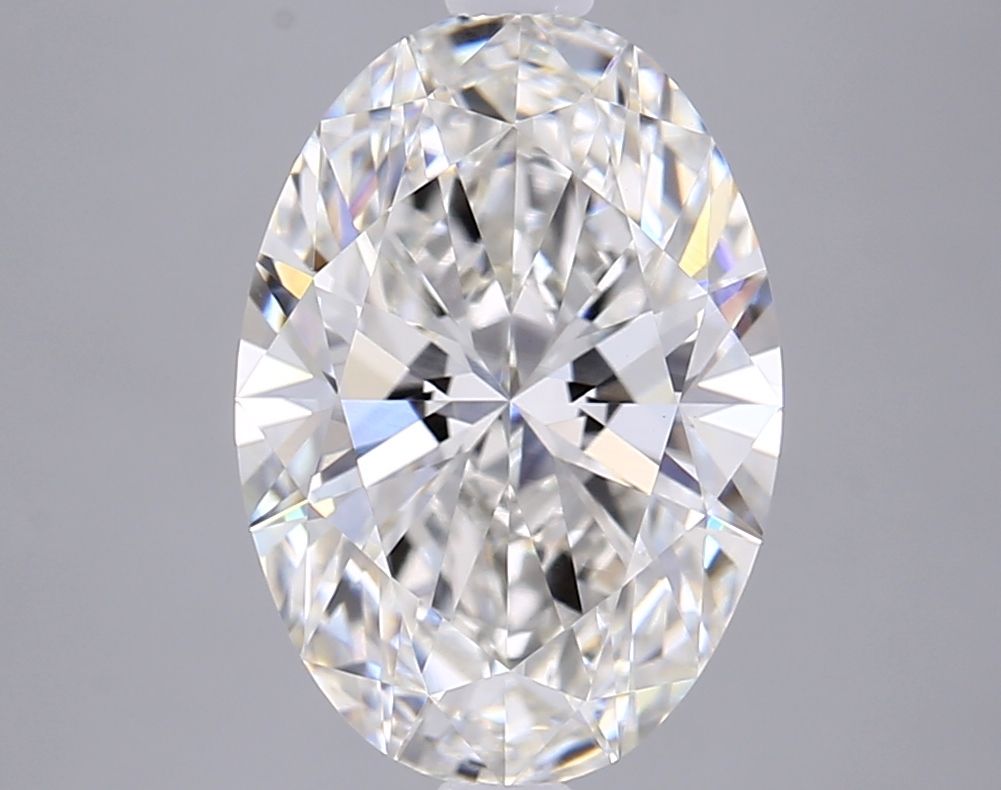 3.03 ct. oval Lab Grown Diamond front image