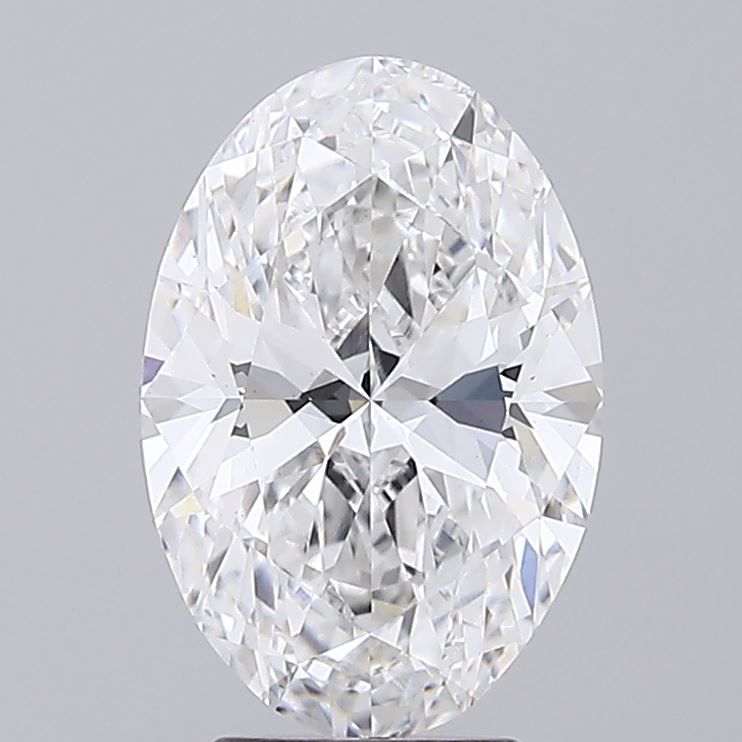 4.12 ct. oval Lab Grown Diamond front image