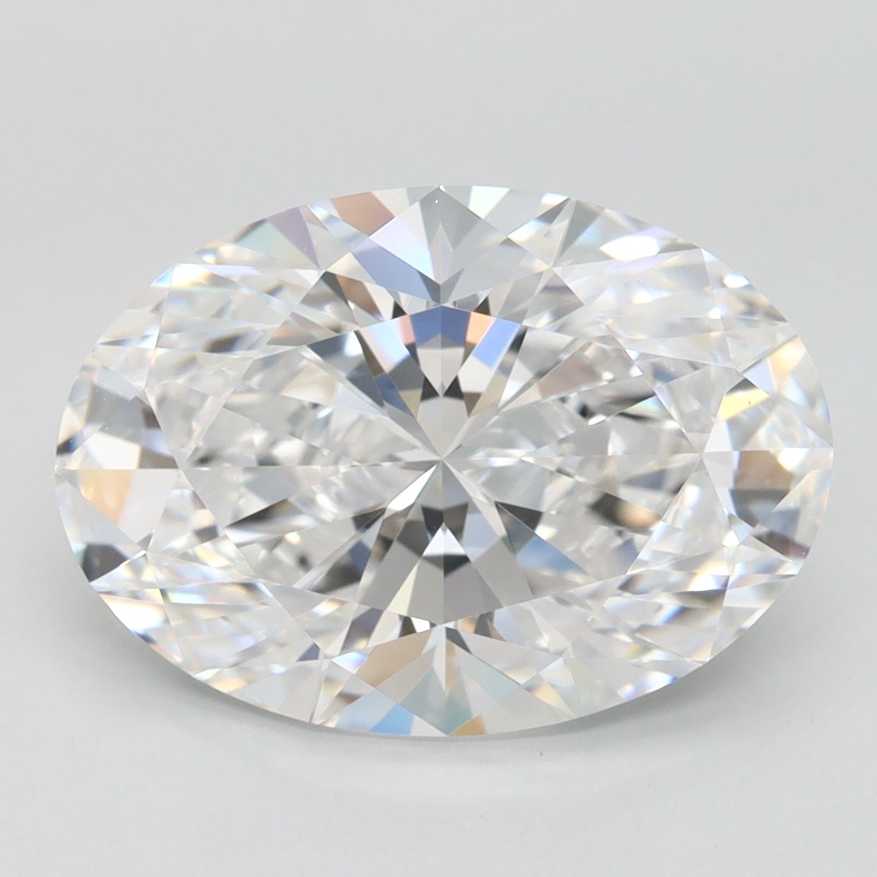 4.32 ct. oval Lab Grown Diamond front image