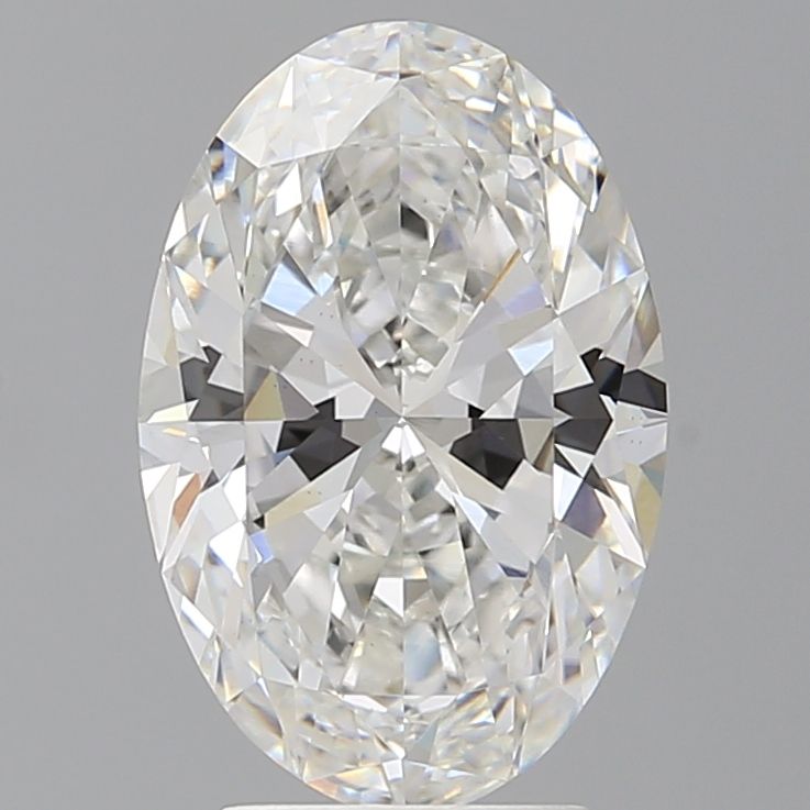 3.60 ct. oval Lab Grown Diamond front image