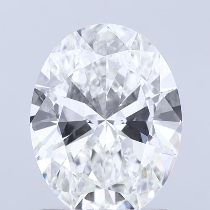 1.69 ct. oval Lab Grown Diamond front image