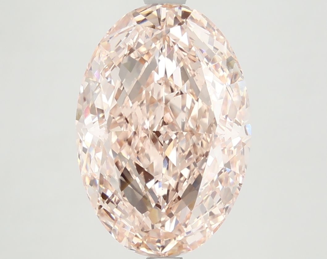 4.43 ct. oval Lab Grown Diamond front image