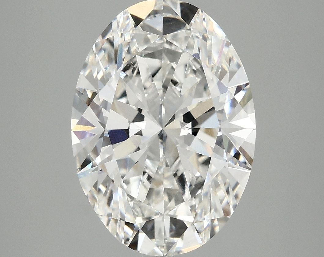 3.99 ct. oval Lab Grown Diamond front image