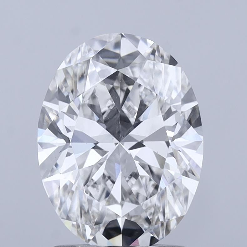 1.58 ct. oval Lab Grown Diamond front image