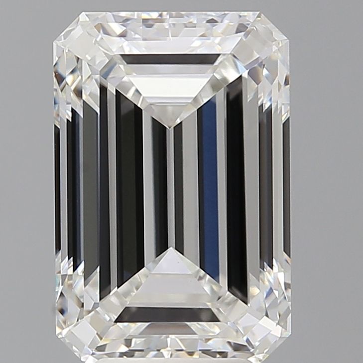 5.95 ct. emerald Lab Grown Diamond front image