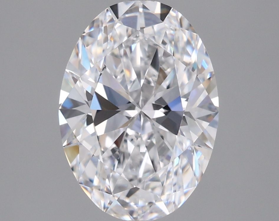 2.01 ct. oval Lab Grown Diamond front image
