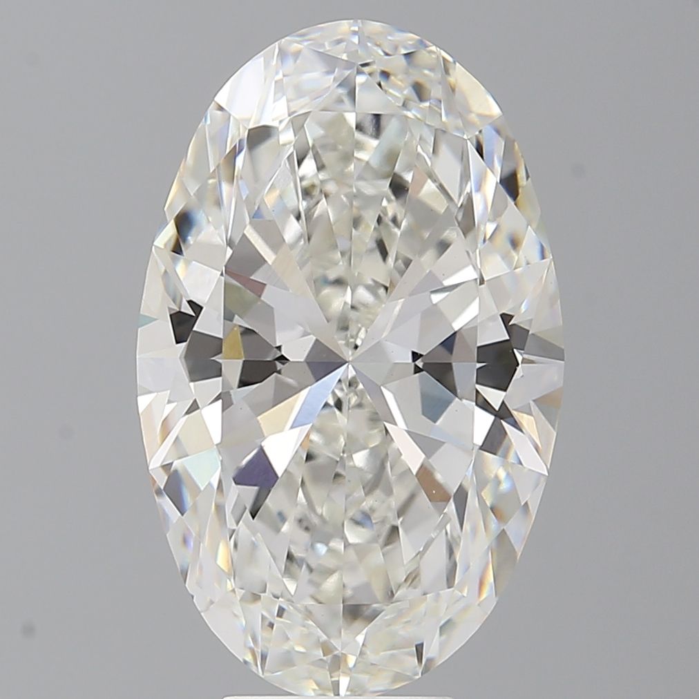 7.60 ct. oval Lab Grown Diamond front image