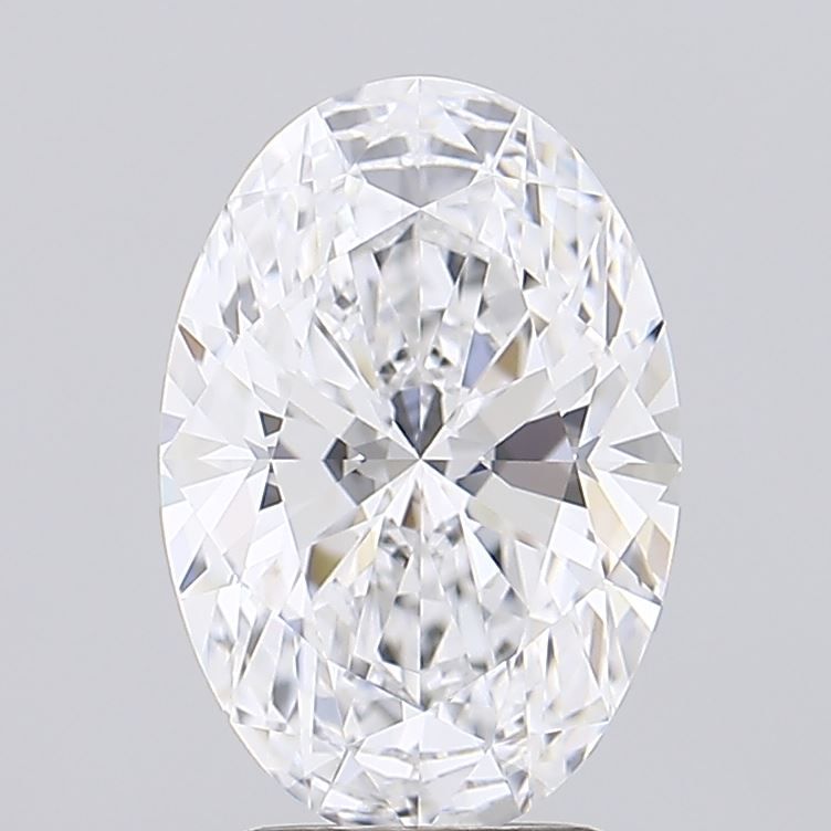 3.08 ct. oval Lab Grown Diamond front image