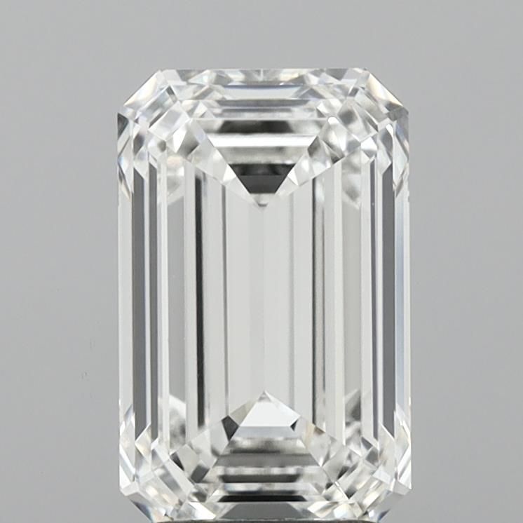 3.02 ct. emerald Lab Grown Diamond front image