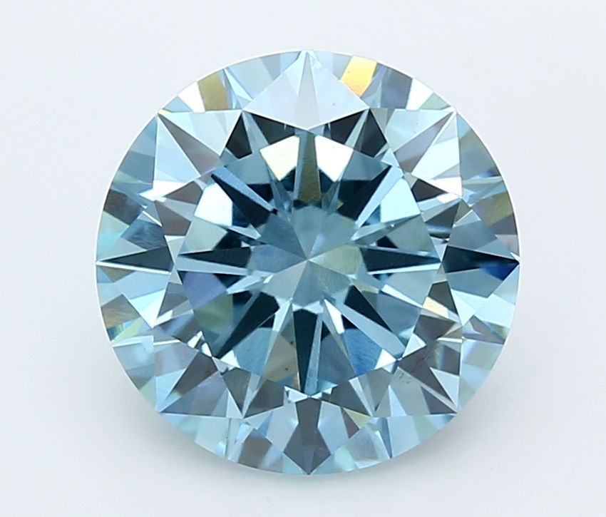 5.07 ct. round Lab Grown Diamond front image