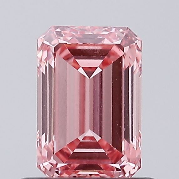 0.74 ct. emerald Lab Grown Diamond front image
