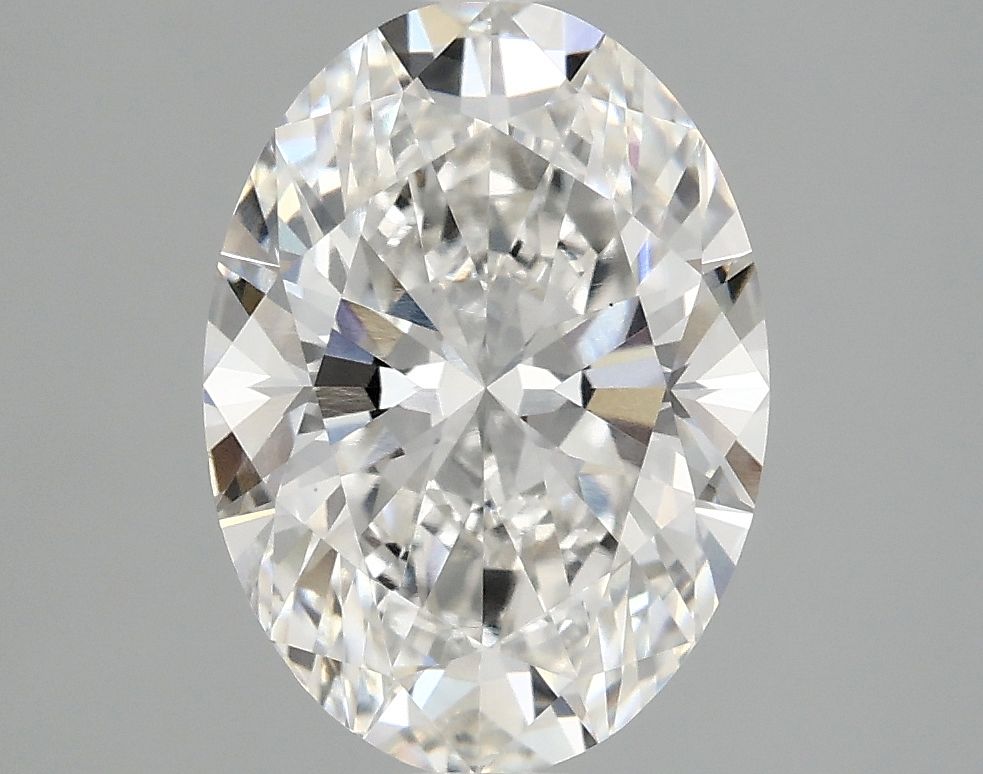 2.10 ct. oval Lab Grown Diamond front image