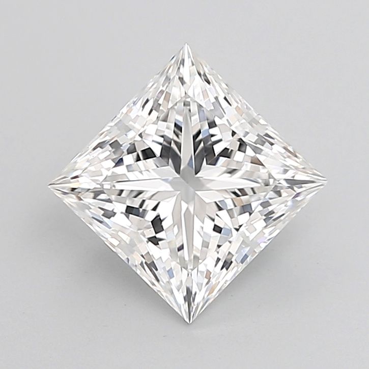 3.04 ct. princess Lab Grown Diamond front image