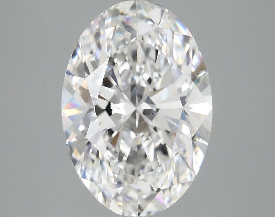 3.08 ct. oval Lab Grown Diamond front image