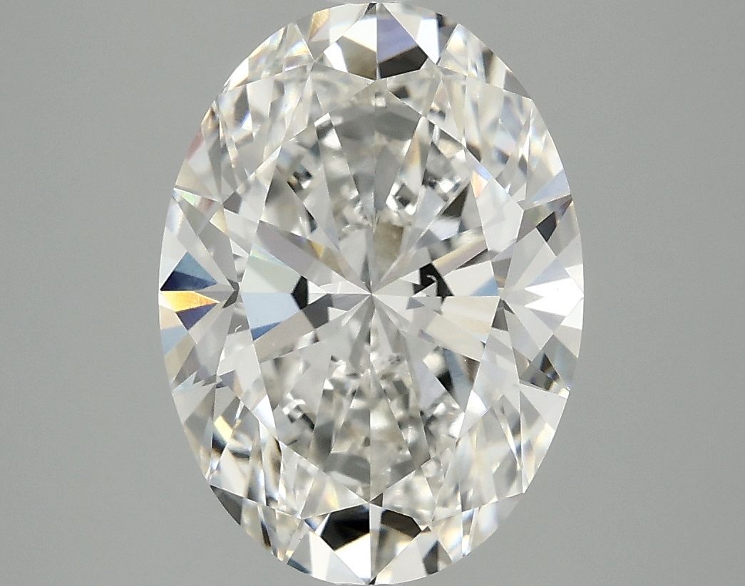 3.98 ct. oval Lab Grown Diamond front image