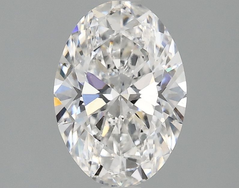 1.48 ct. oval Lab Grown Diamond front image