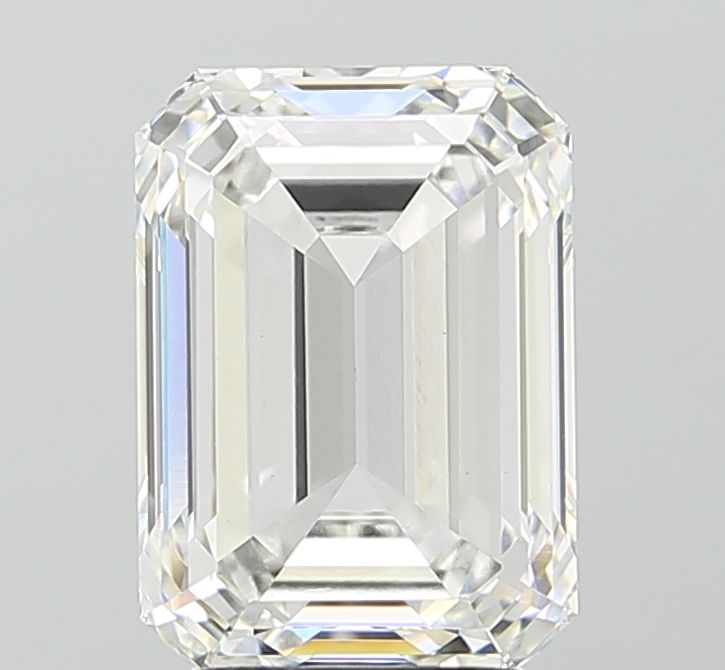 3.94 ct. emerald Lab Grown Diamond front image