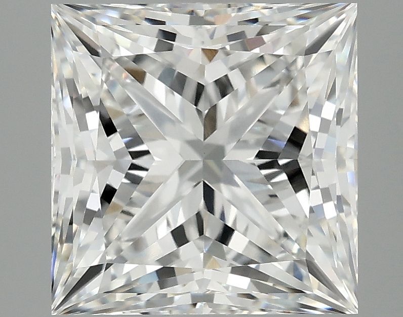 4.20 ct. princess Lab Grown Diamond front image