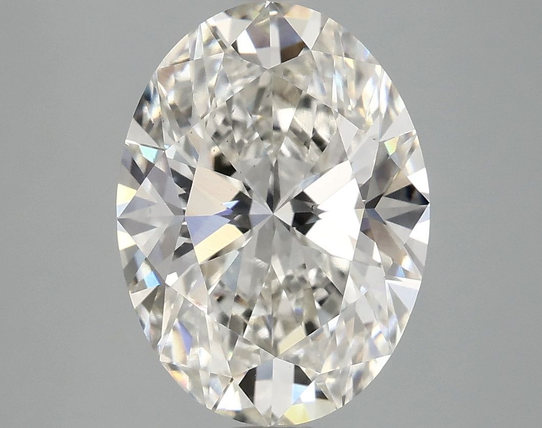 4.07 ct. oval Lab Grown Diamond front image