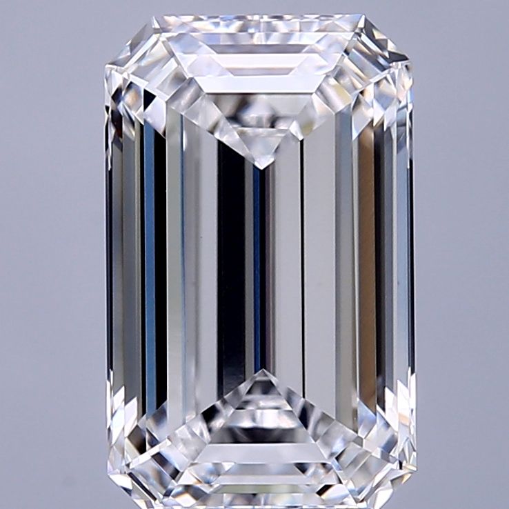 2.74 ct. emerald Lab Grown Diamond front image