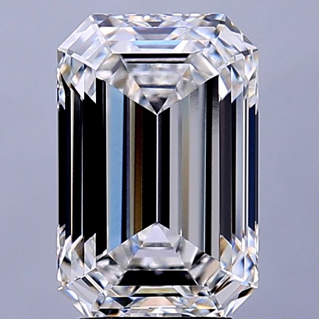 3.72 ct. emerald Lab Grown Diamond front image