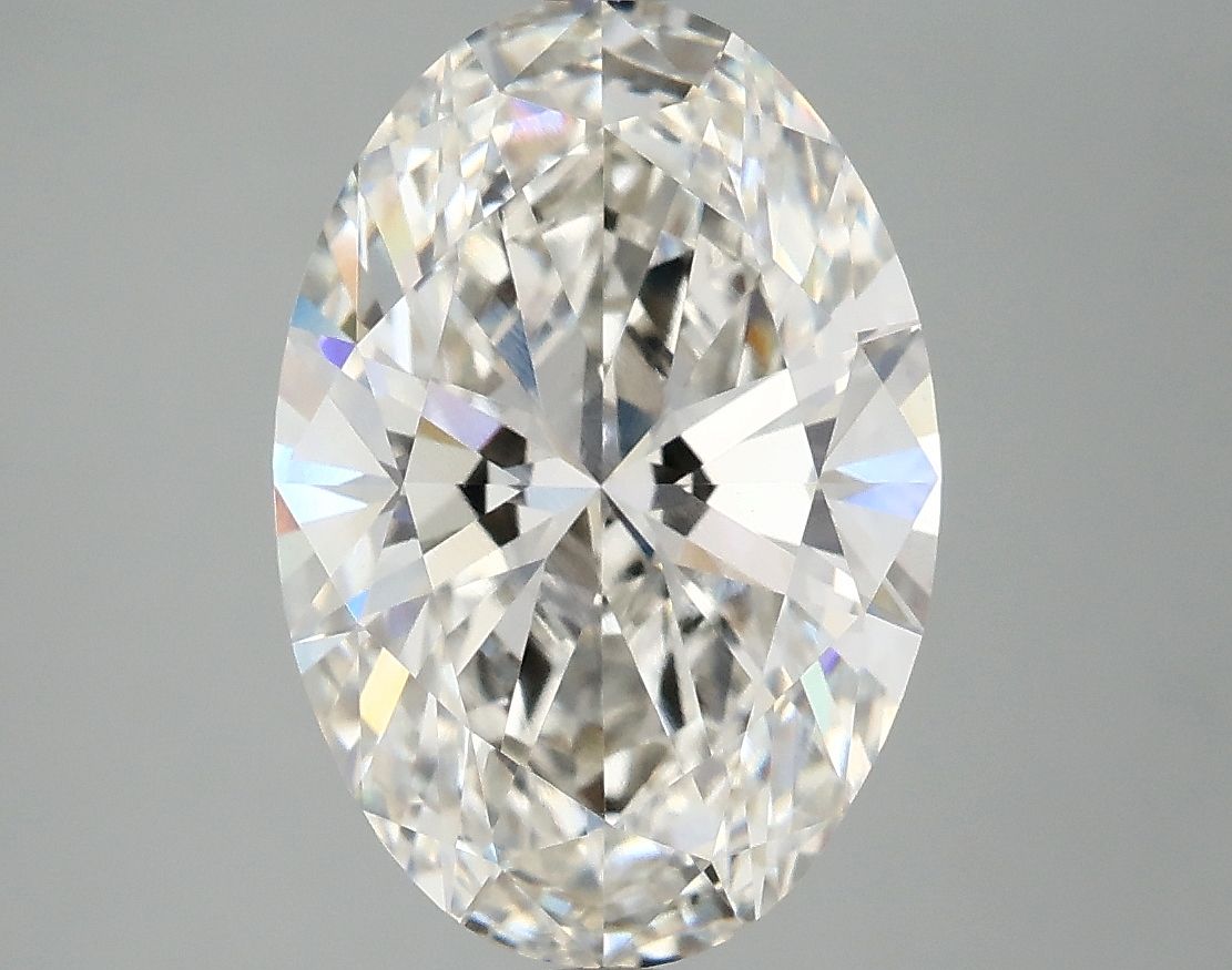 3.85 ct. oval Lab Grown Diamond front image