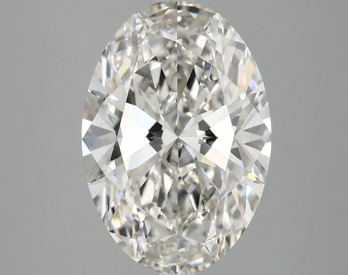 3.99 ct. oval Lab Grown Diamond front image