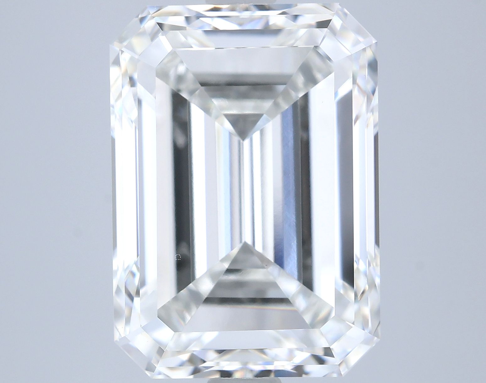 5.02 ct. emerald Lab Grown Diamond front image