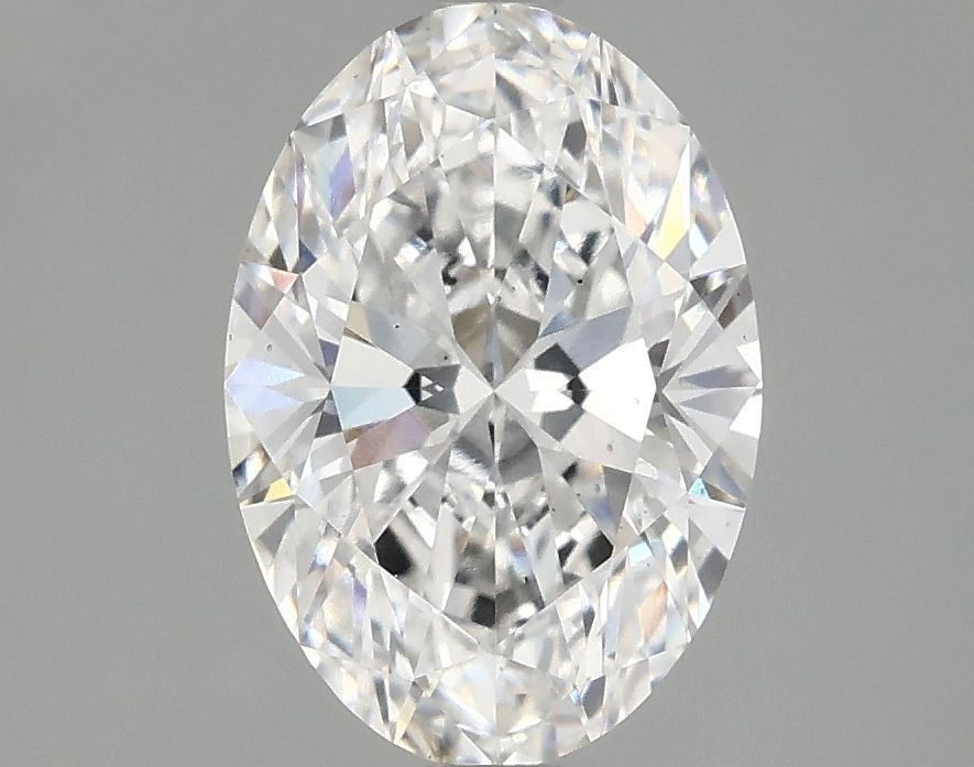 2.08 ct. oval Lab Grown Diamond front image