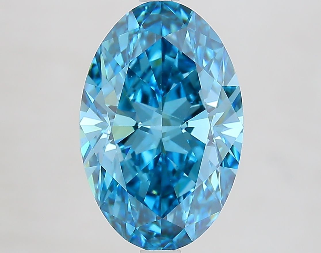 3.58 ct. oval Lab Grown Diamond front image