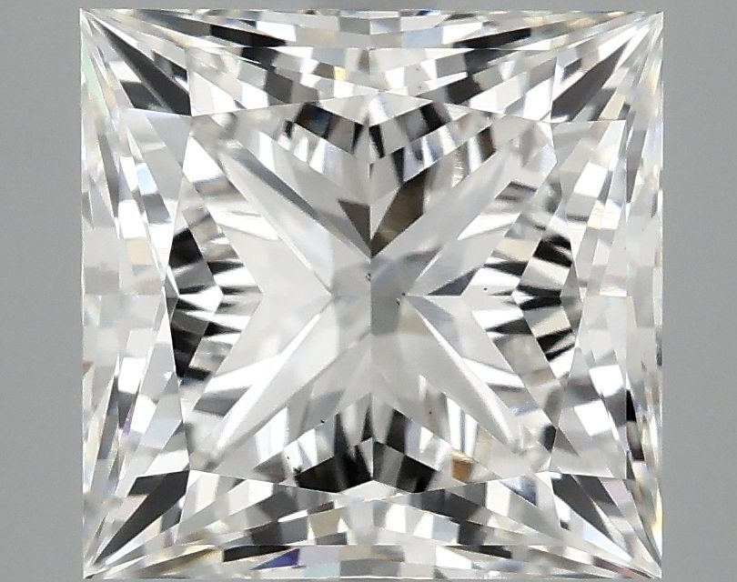 4.91 ct. princess Lab Grown Diamond front image