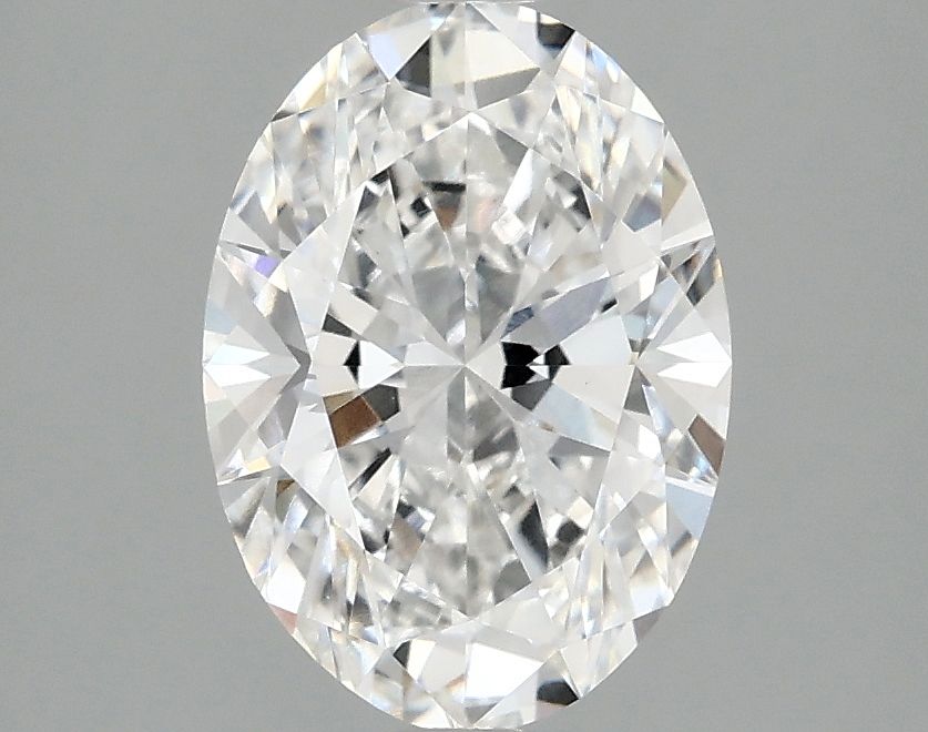 2.06 ct. oval Lab Grown Diamond front image