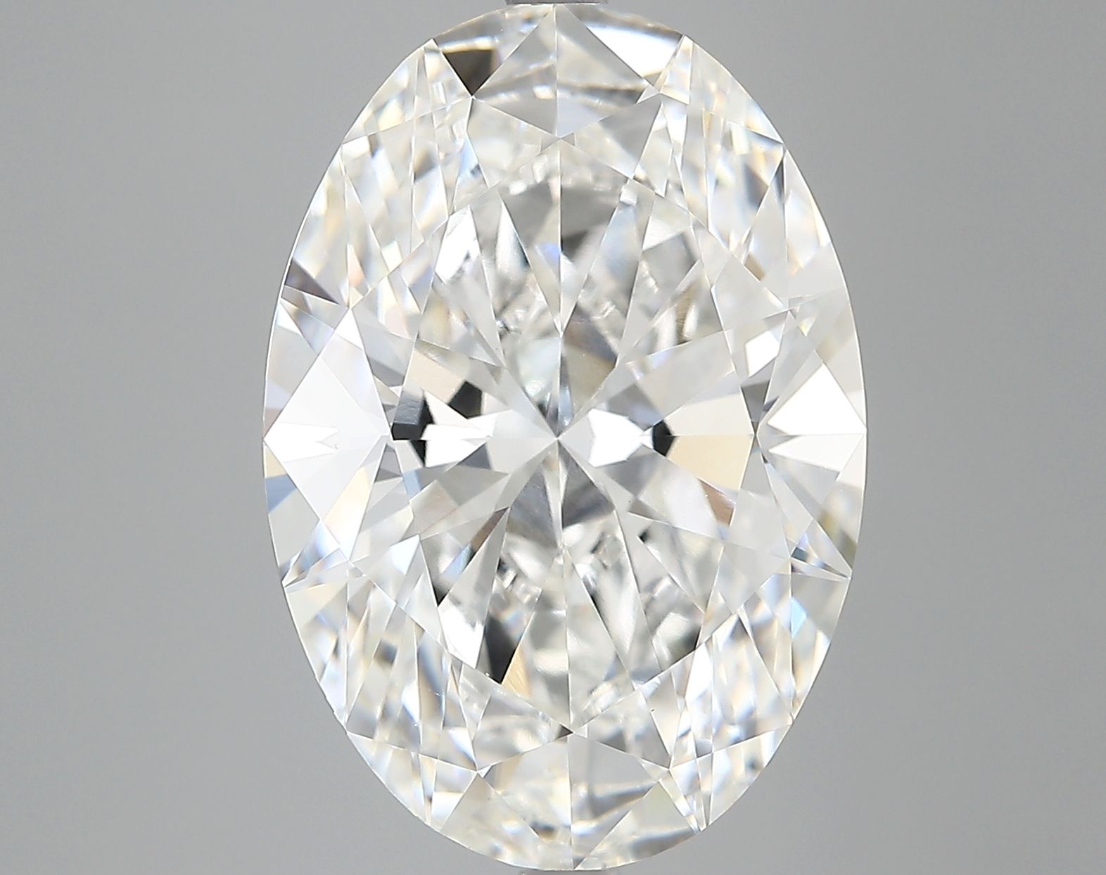 8.04 ct. oval Lab Grown Diamond front image