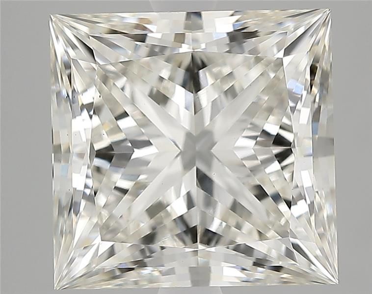 4.20 ct. princess Lab Grown Diamond front image