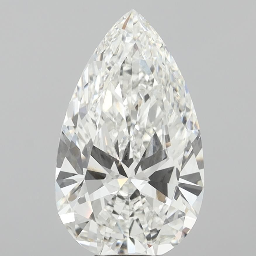 7.09 ct. pear Lab Grown Diamond front image