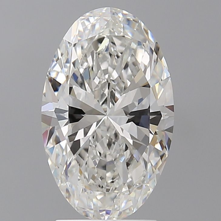3.00 ct. oval Lab Grown Diamond front image