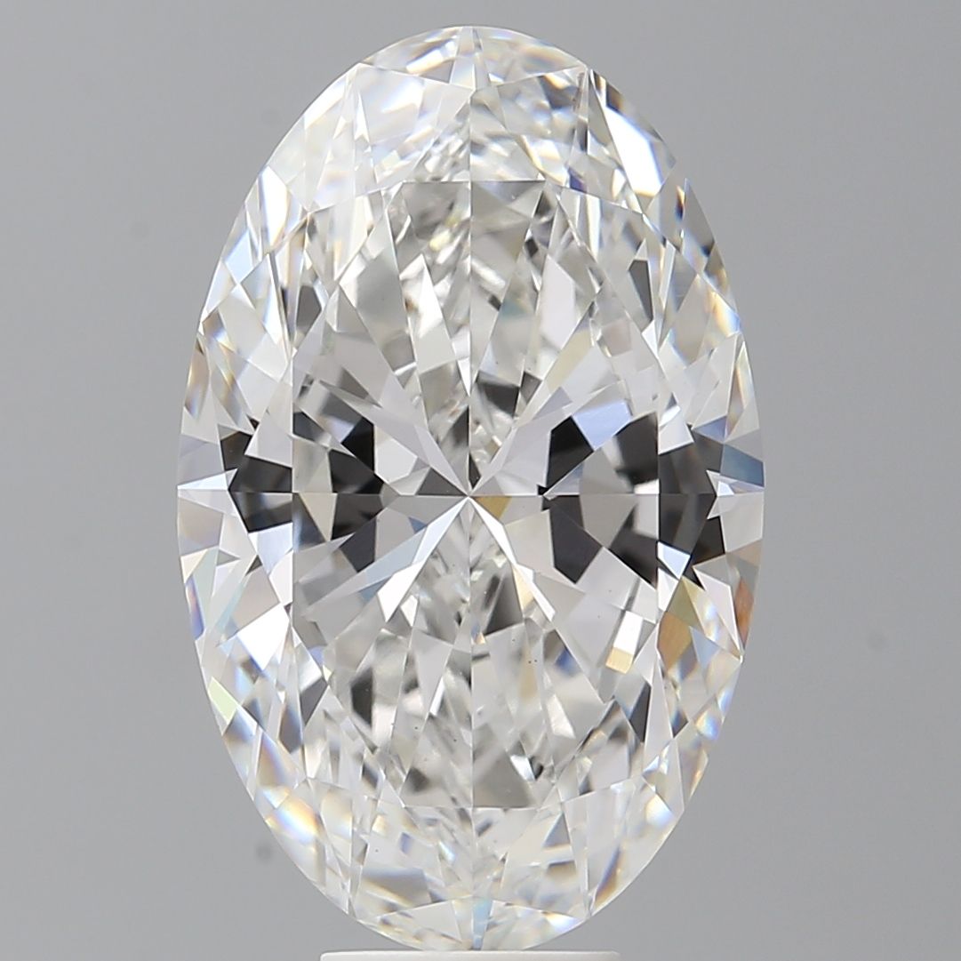 9.53 ct. oval Lab Grown Diamond front image
