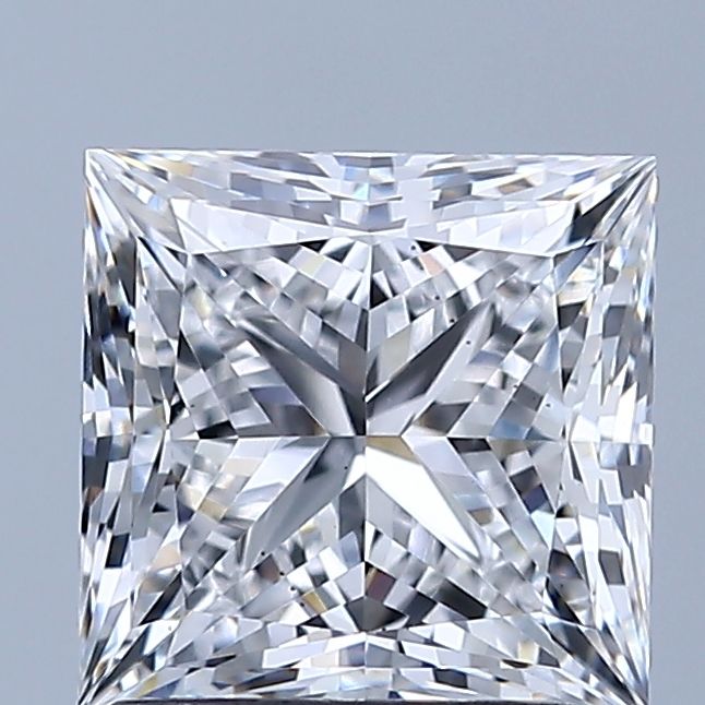1.61 ct. princess Lab Grown Diamond front image