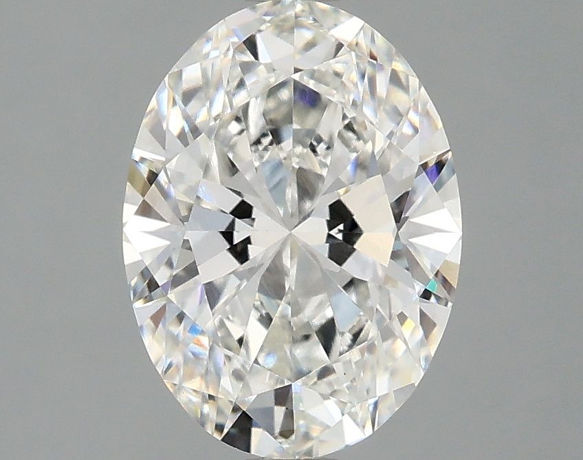 2.06 ct. oval Lab Grown Diamond front image