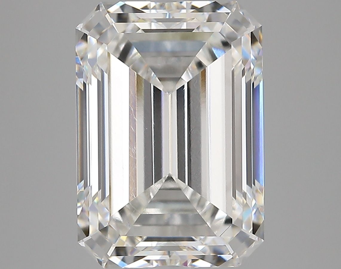 7.01 ct. emerald Lab Grown Diamond front image