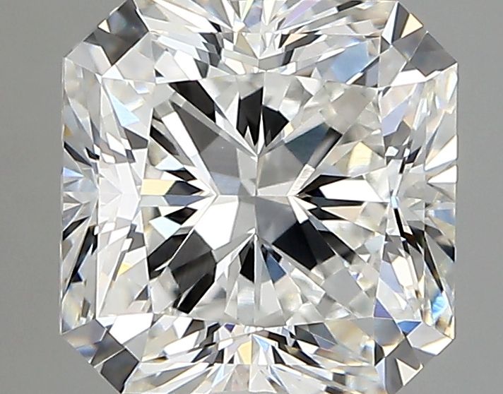 3.04 ct lab-grown Square radiant Diamond