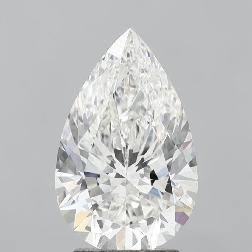 3.03 ct. pear Lab Grown Diamond front image