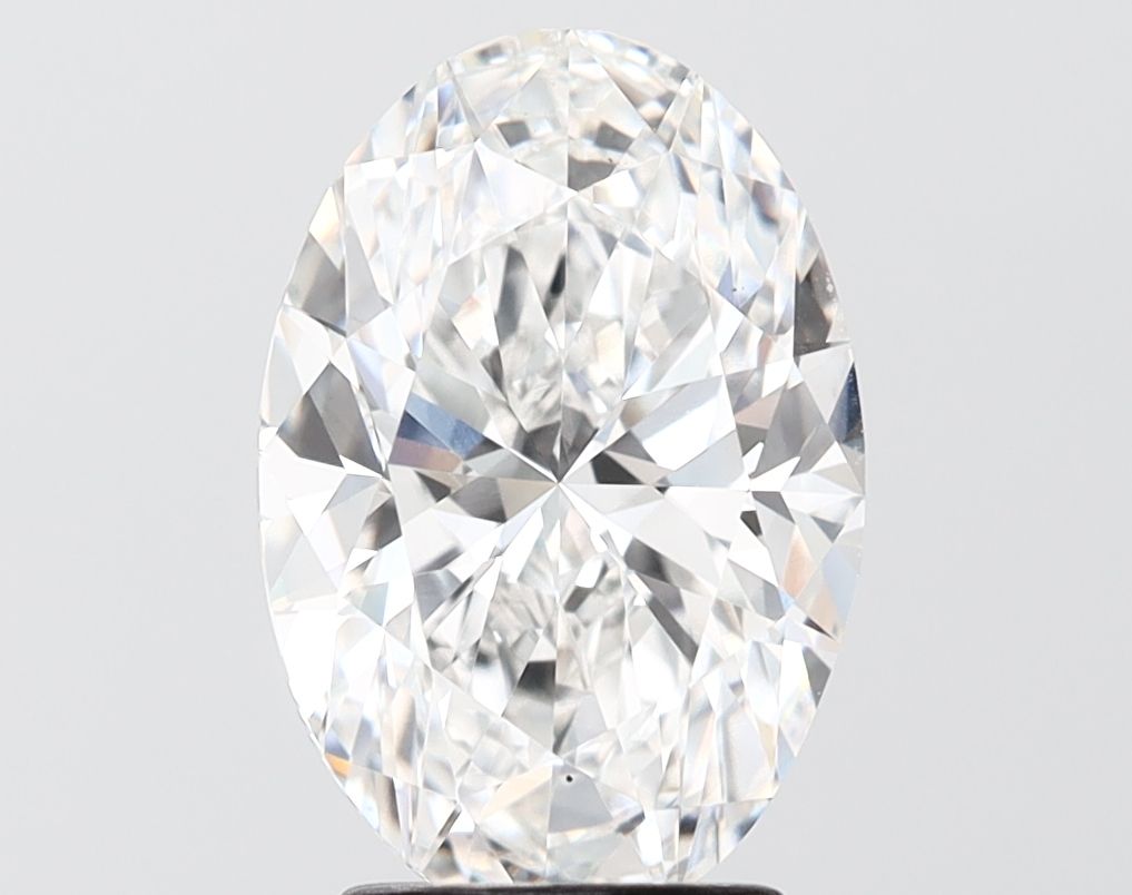 3.21 ct. oval Lab Grown Diamond front image