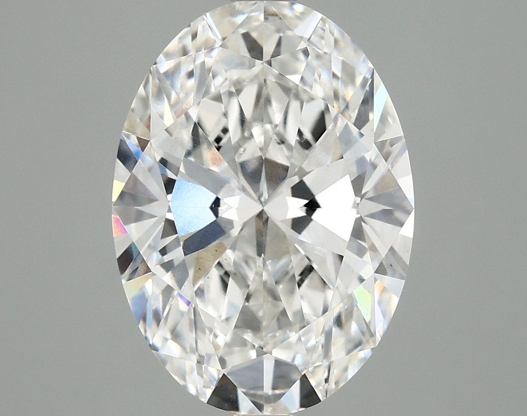 3.92 ct. oval Lab Grown Diamond front image